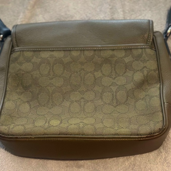 Coach Houston map bag in signature leather (preloved) - Picture 5 of 8
